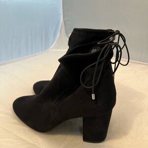 Christian Siriano Black Heeled Boots